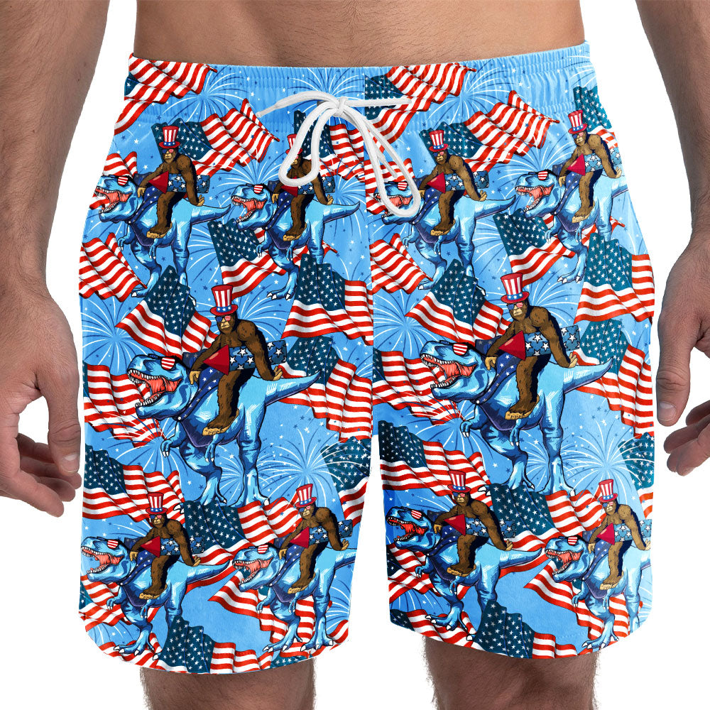 Freedom T-Rex Flag