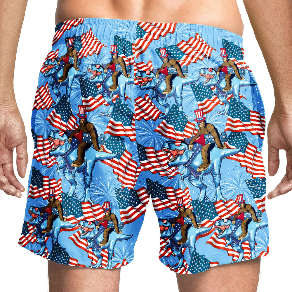 Freedom T-Rex Flag
