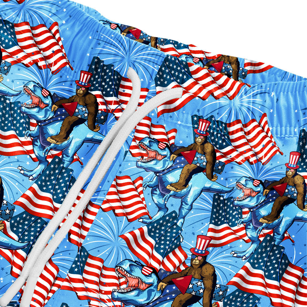 Freedom T-Rex Flag