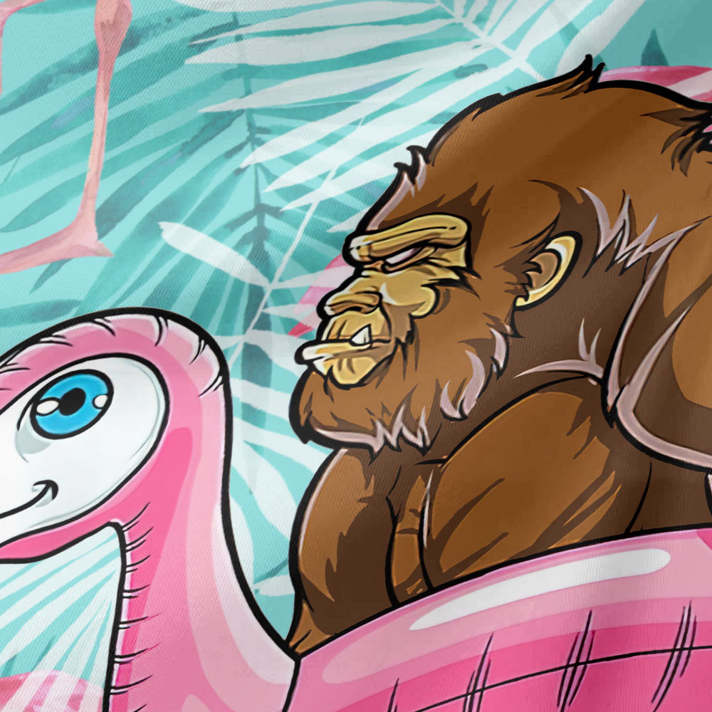 Sasquatch Loves Pool Parties