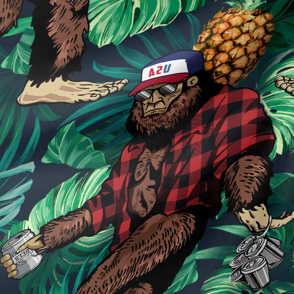 Pineapple Bigfoot Jungle Vibes