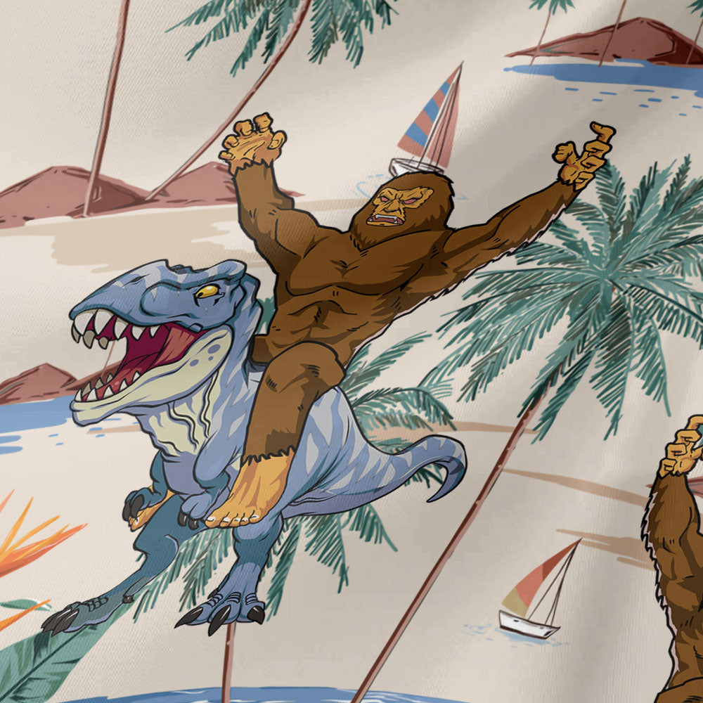 Sasquatch Surfs the Beast