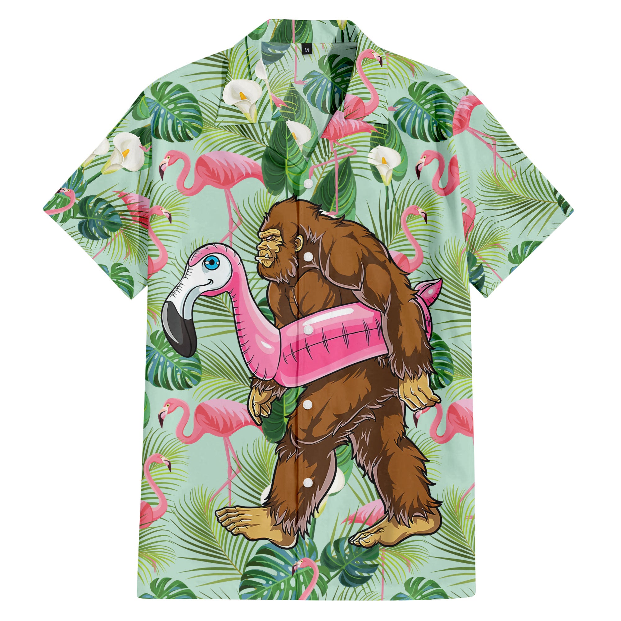 Bigfoot Flamingo Pool Party