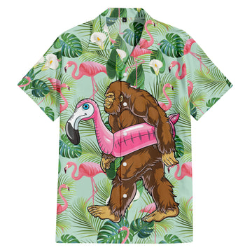 Bigfoot Flamingo Pool Party