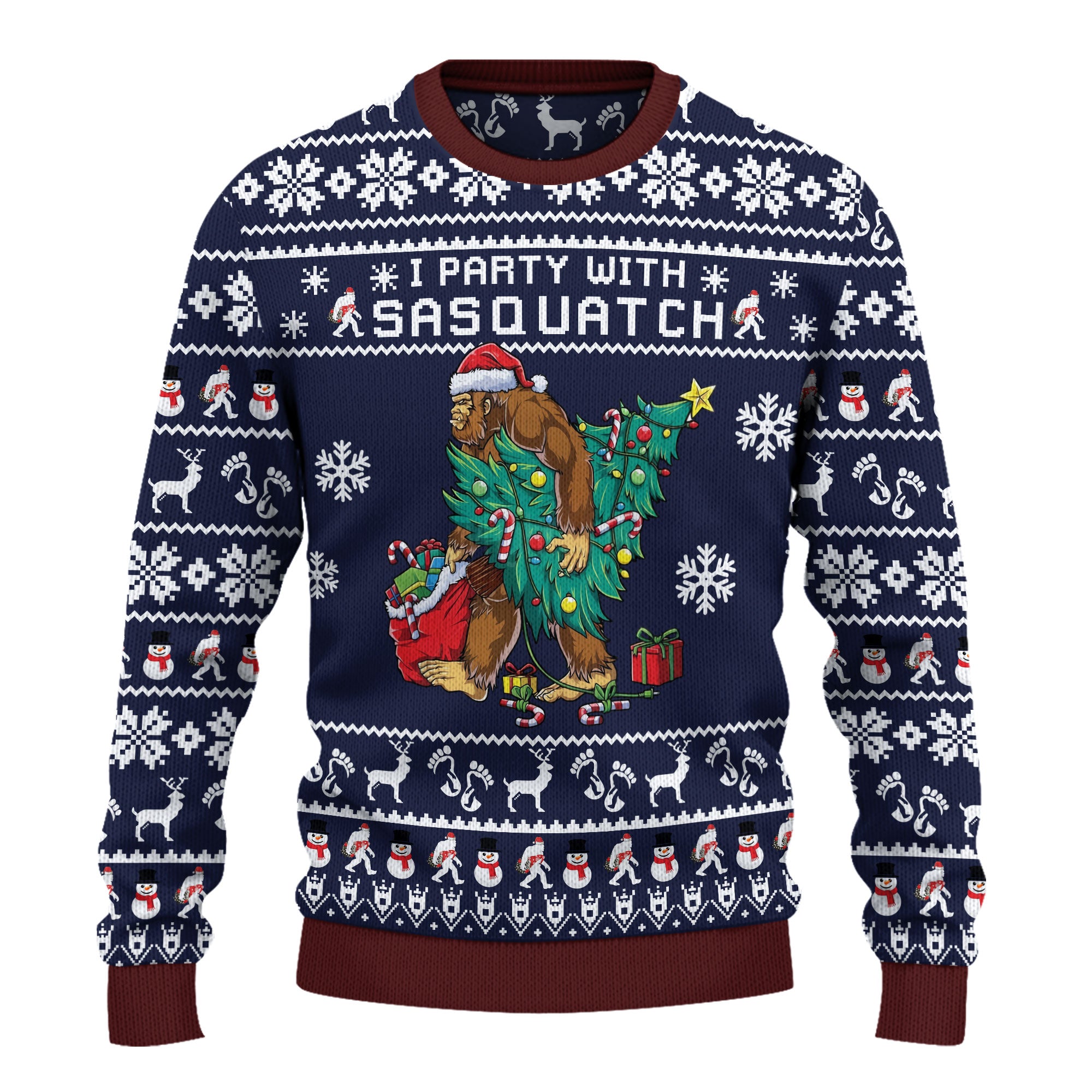 Sasquatch Xmas Party