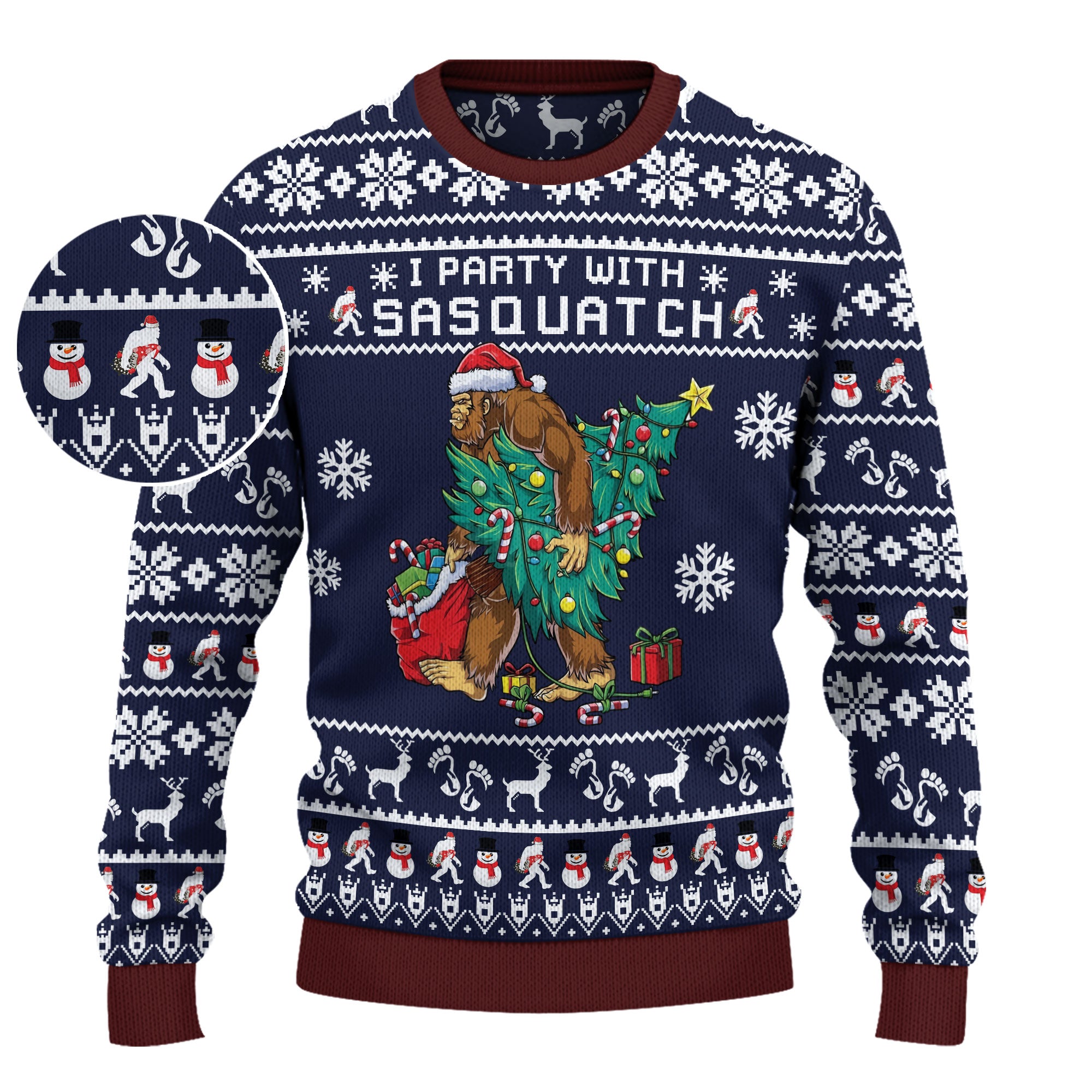 Sasquatch Xmas Party