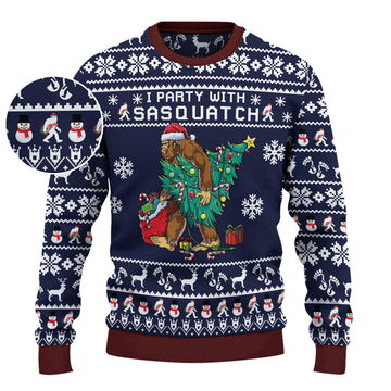 Sasquatch Xmas Party