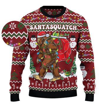 SantaSquatch Lights Out