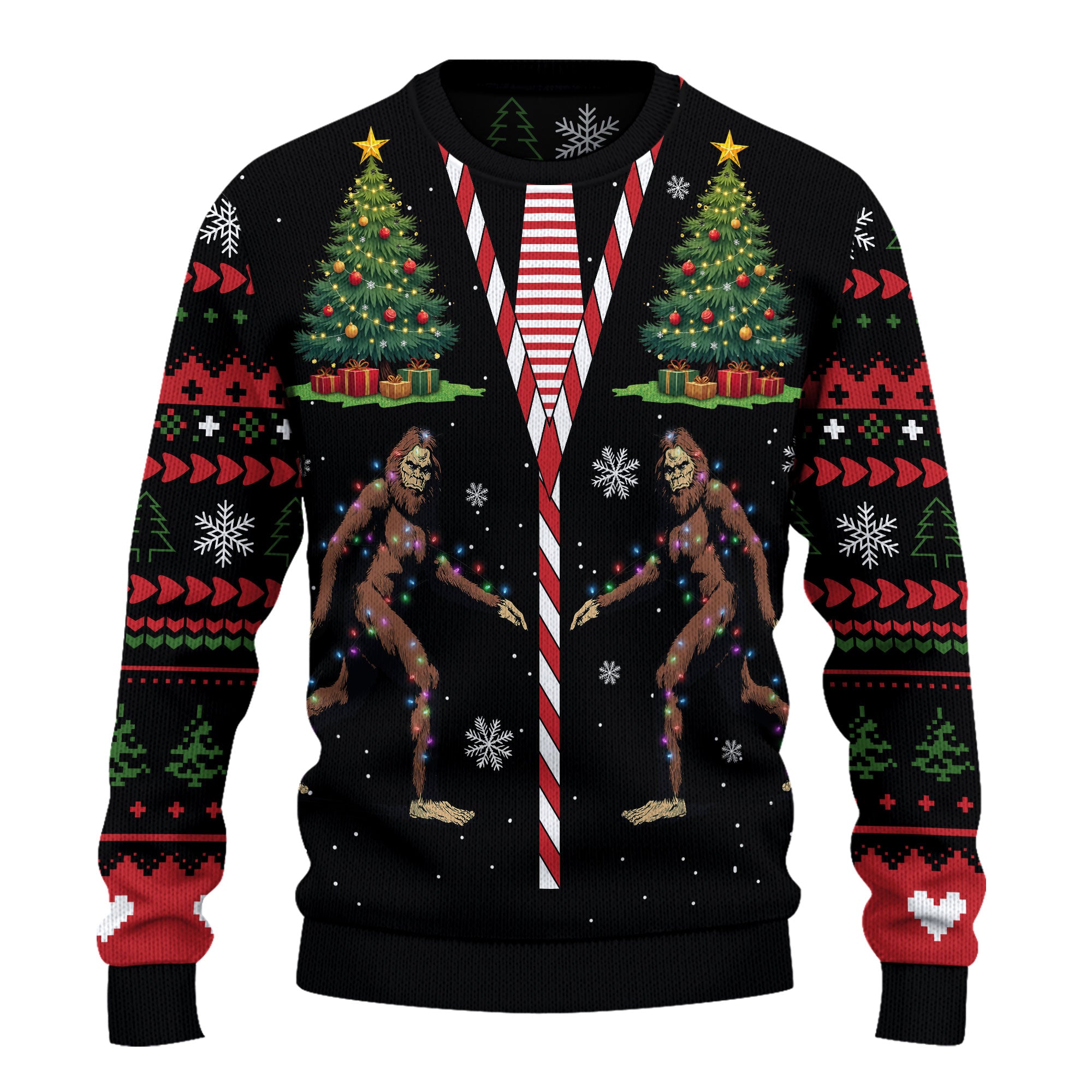Creepy Christmas Squatch