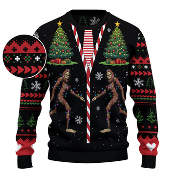 Creepy Christmas Squatch