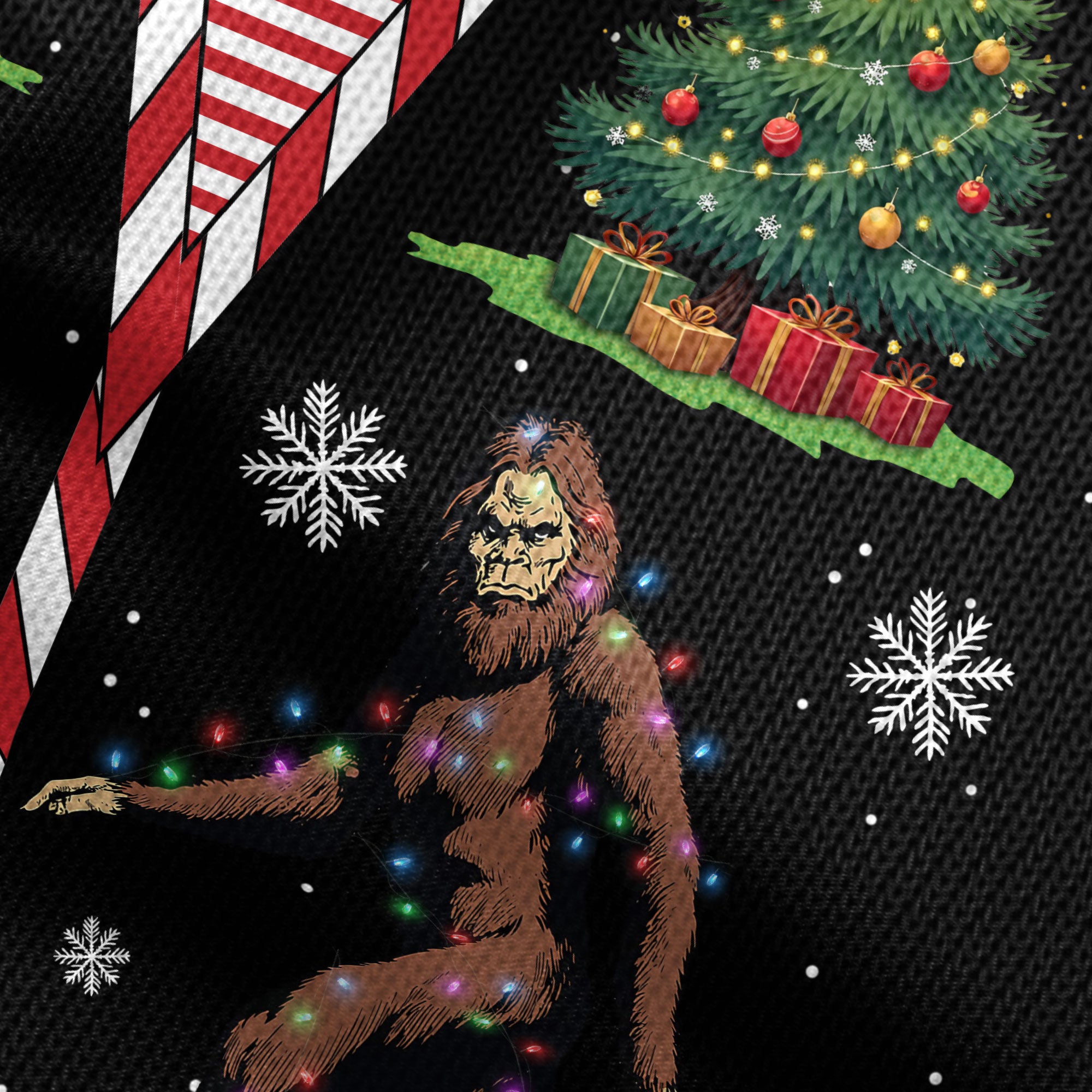 Creepy Christmas Squatch