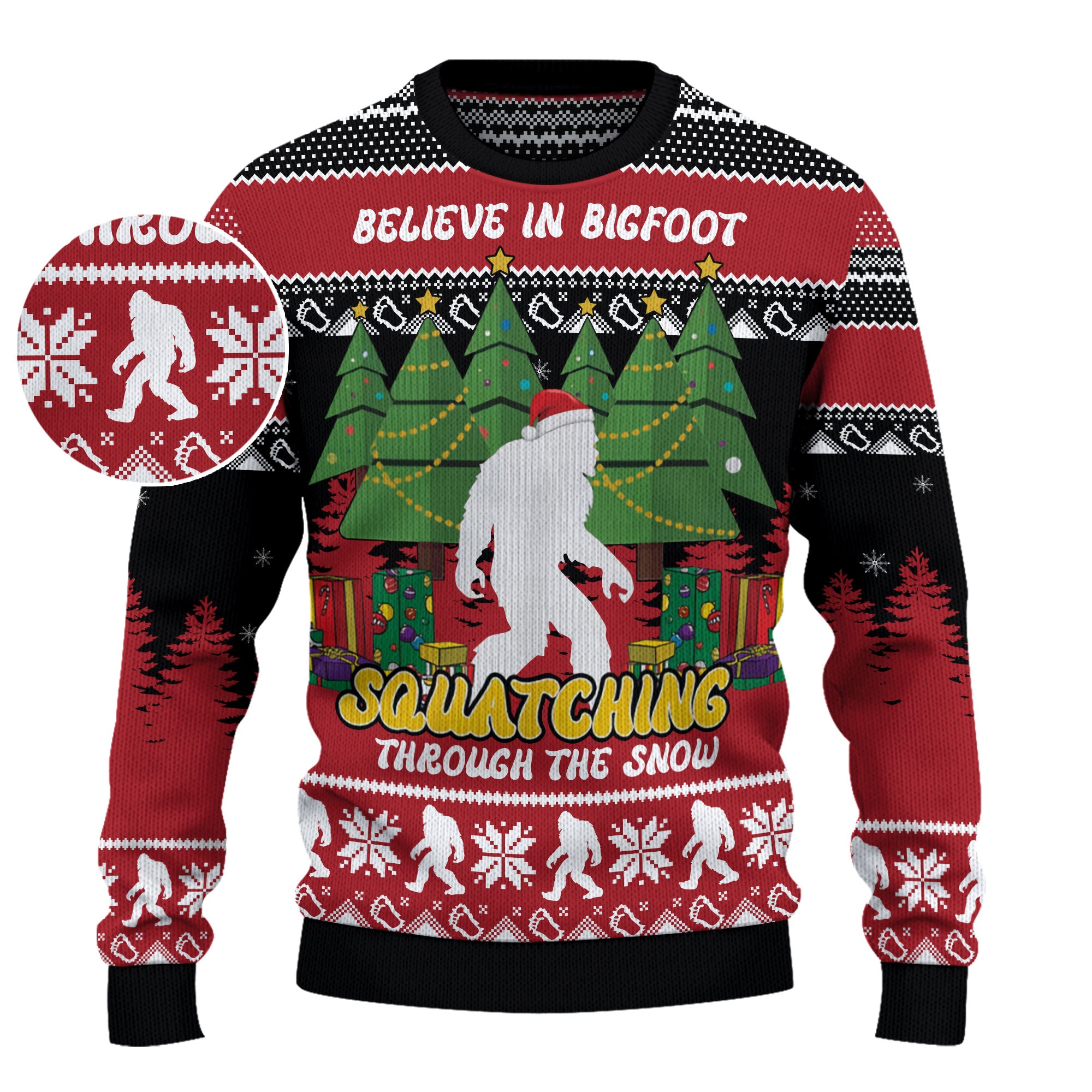 Snow Squatching