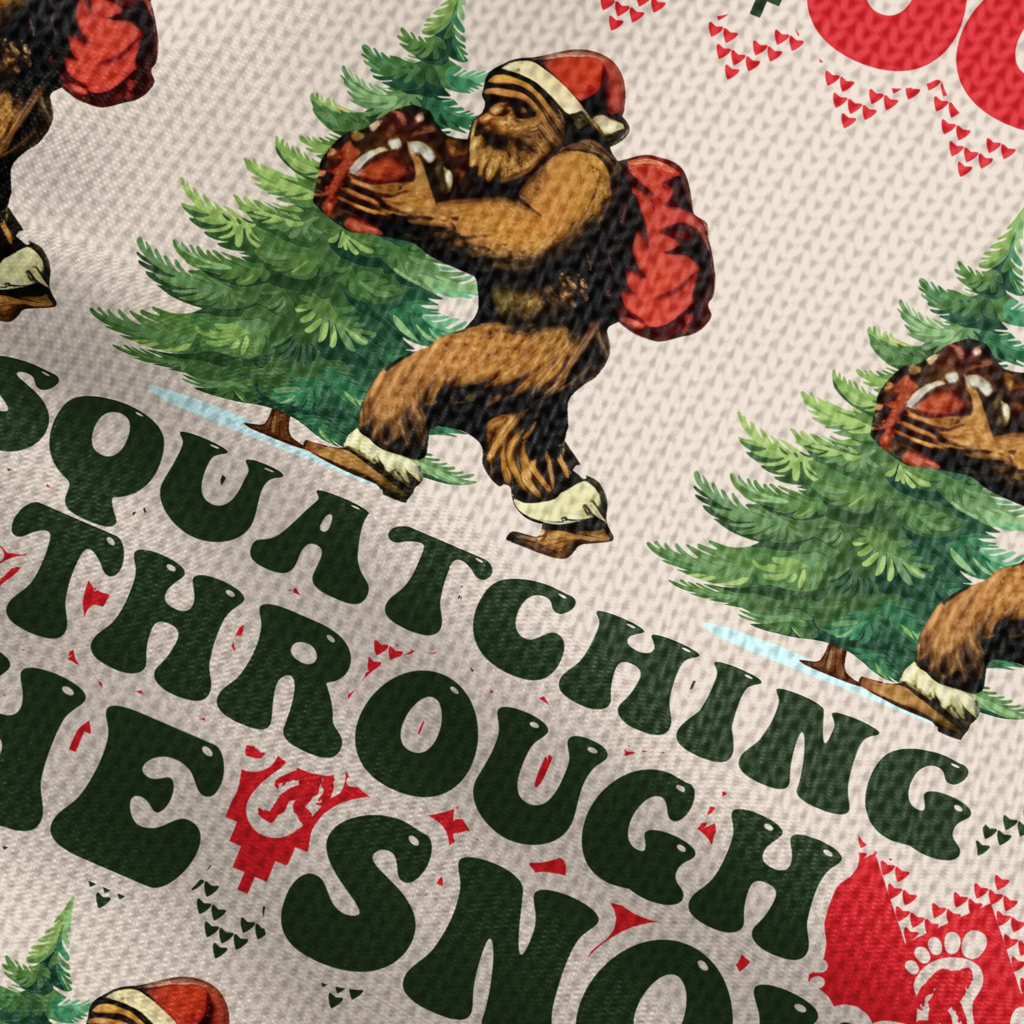 Squatch Snow Shuffle