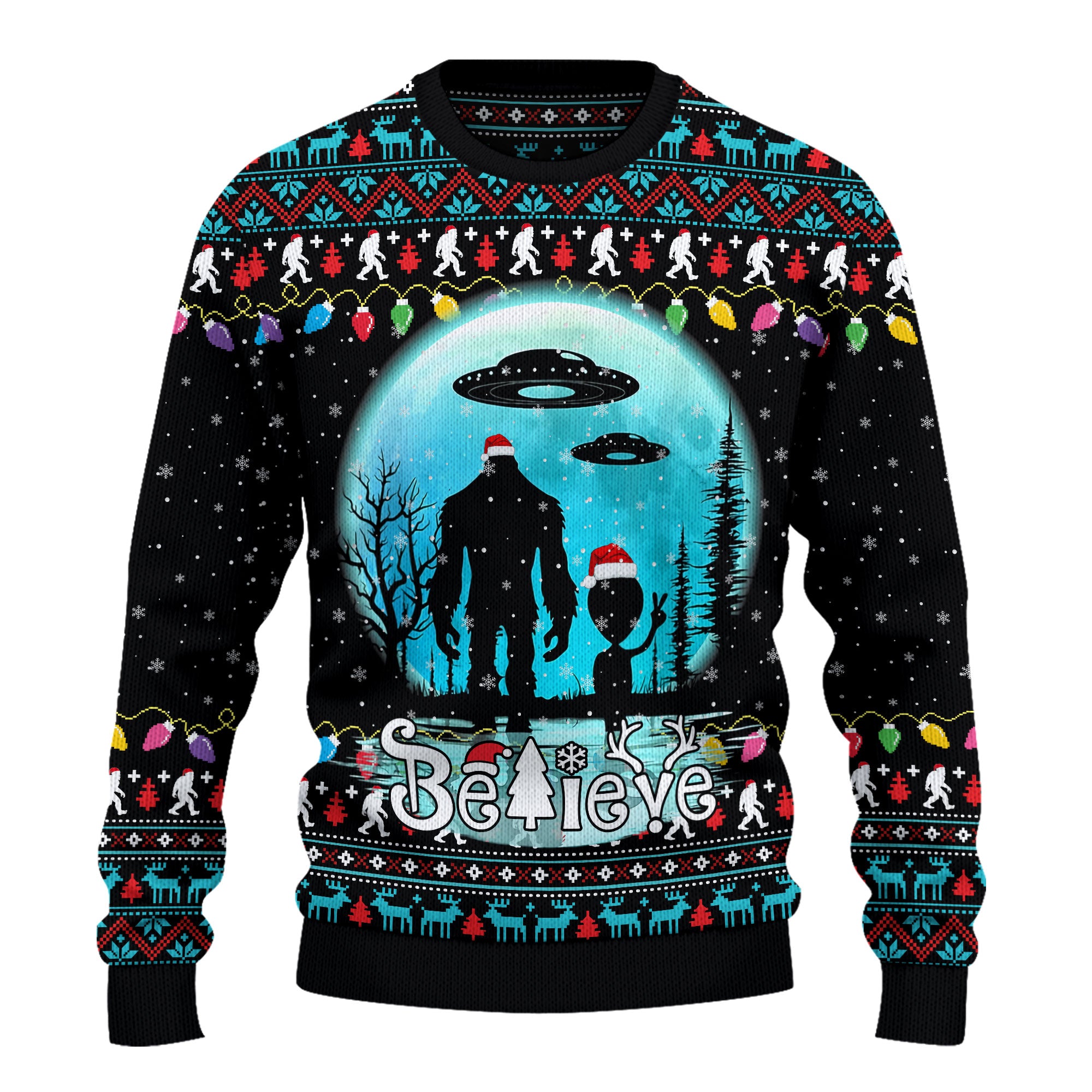 Squatch Alien Christmas