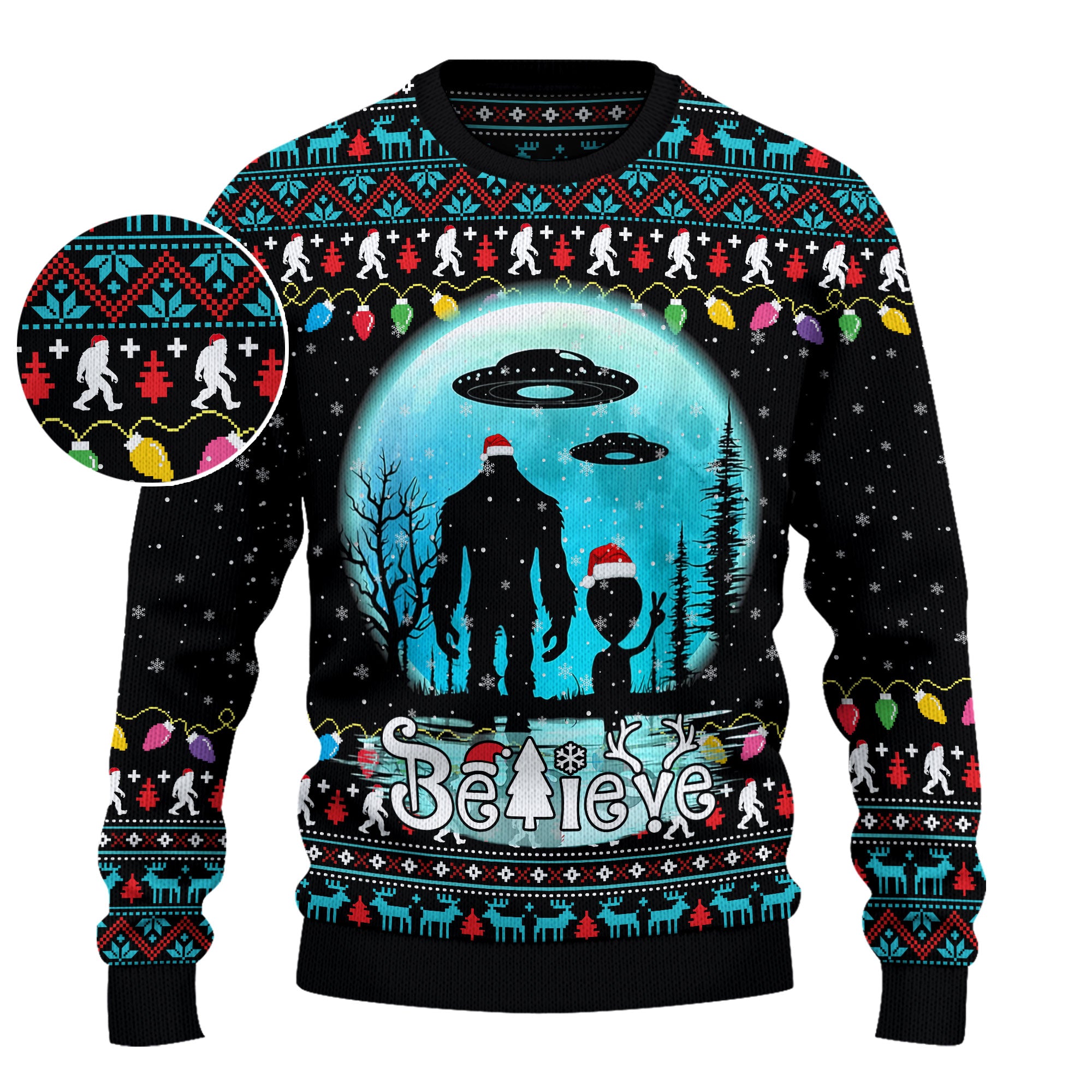 Squatch Alien Christmas