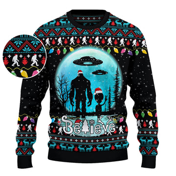 Squatch Alien Christmas