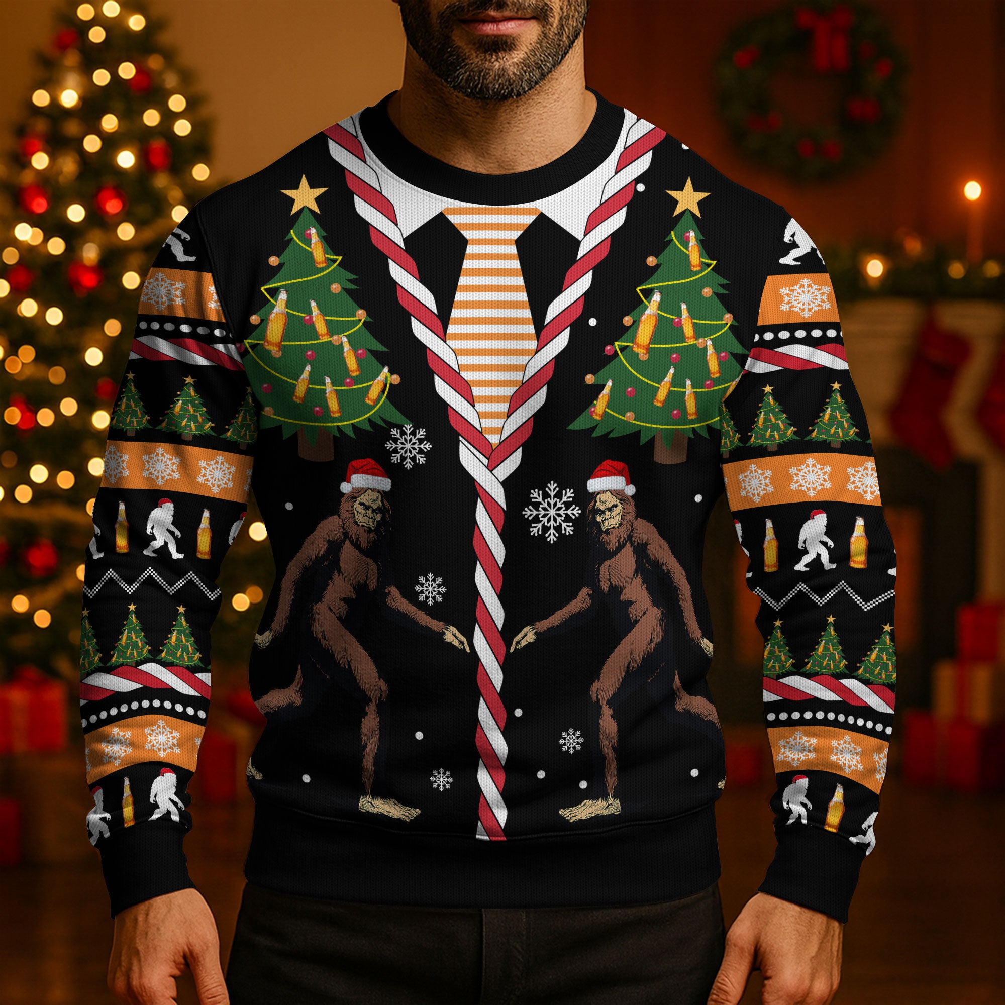 Bigfoot Holiday Tux