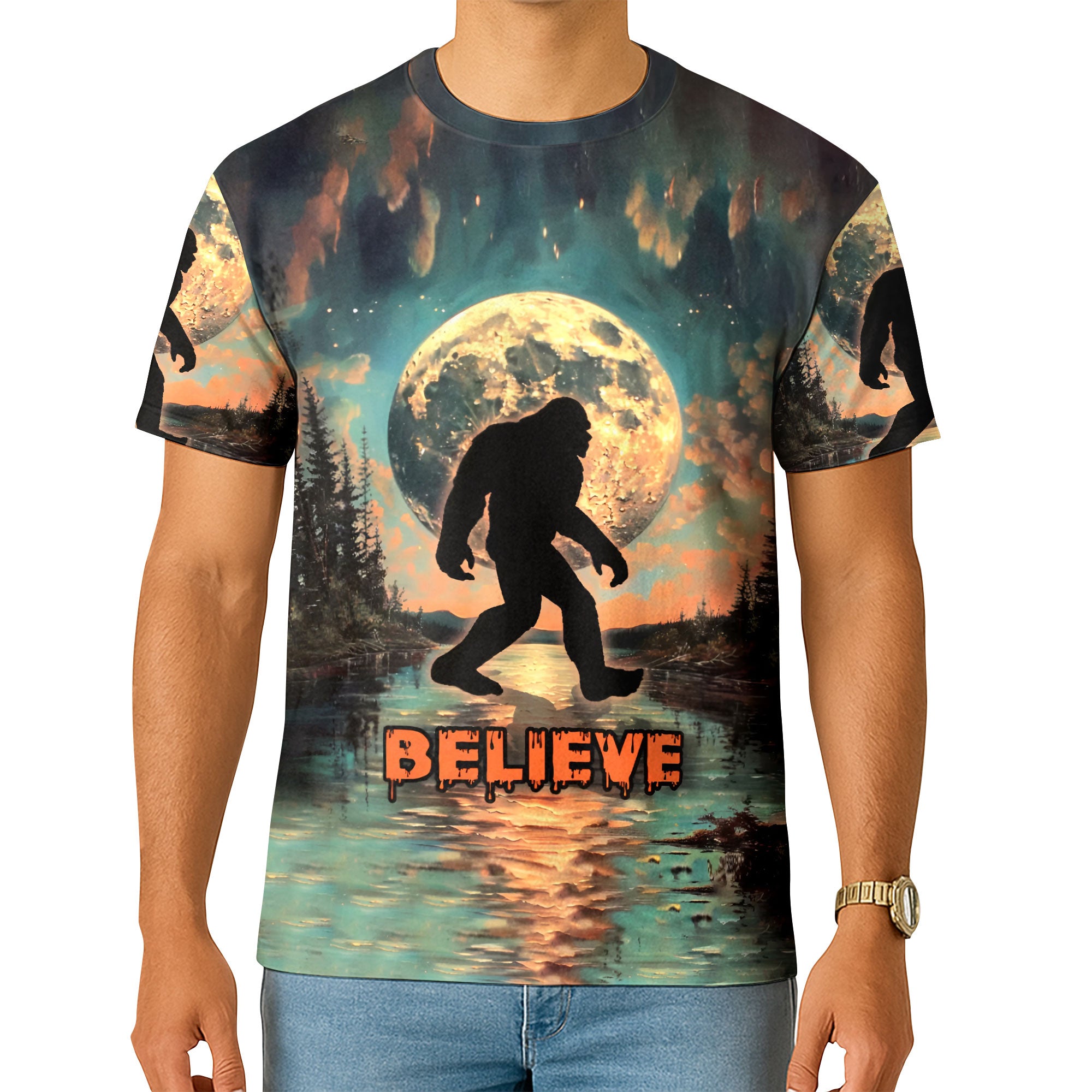 Lunar Footprints Believe