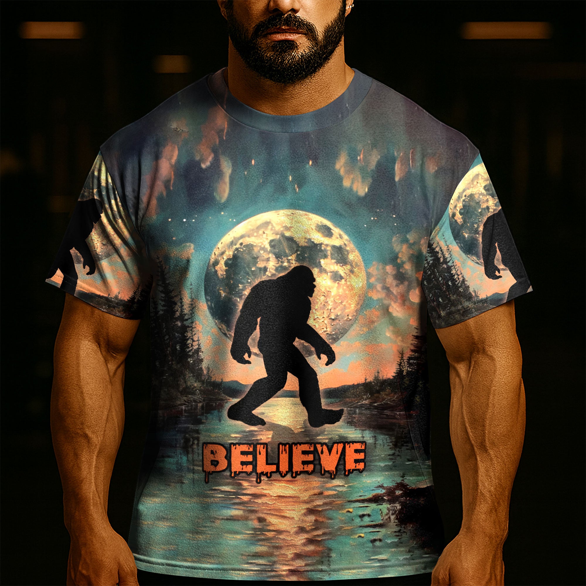 Lunar Footprints Believe
