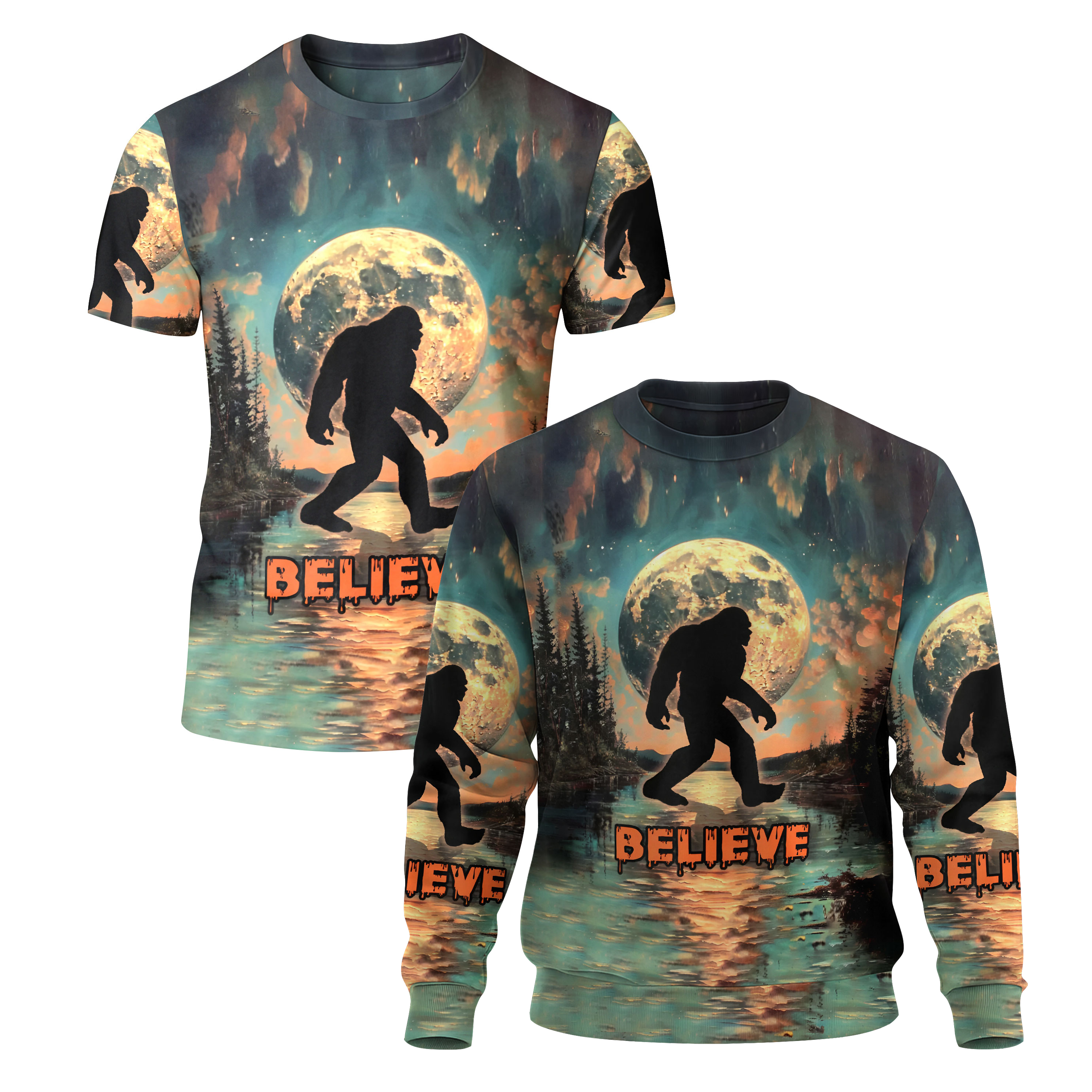 Lunar Footprints Believe