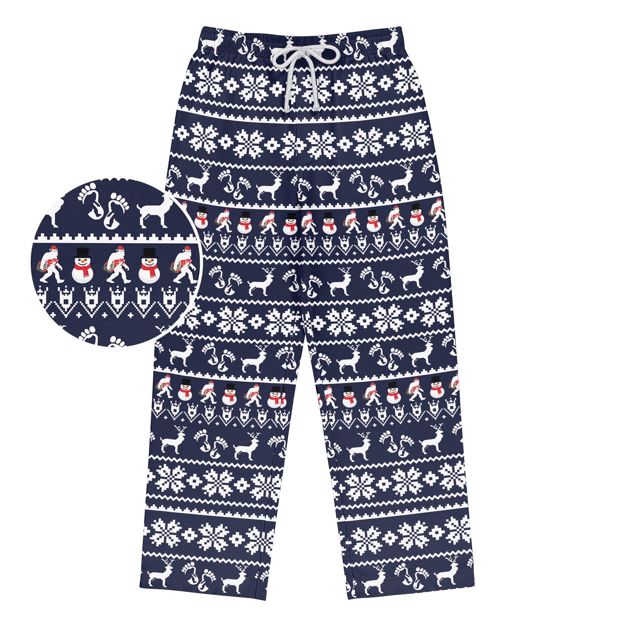 Sasquatch Xmas Party - Men's Pajama Pant