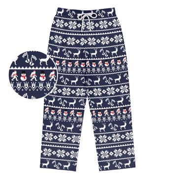 Sasquatch Xmas Party - Men's Pajama Pant