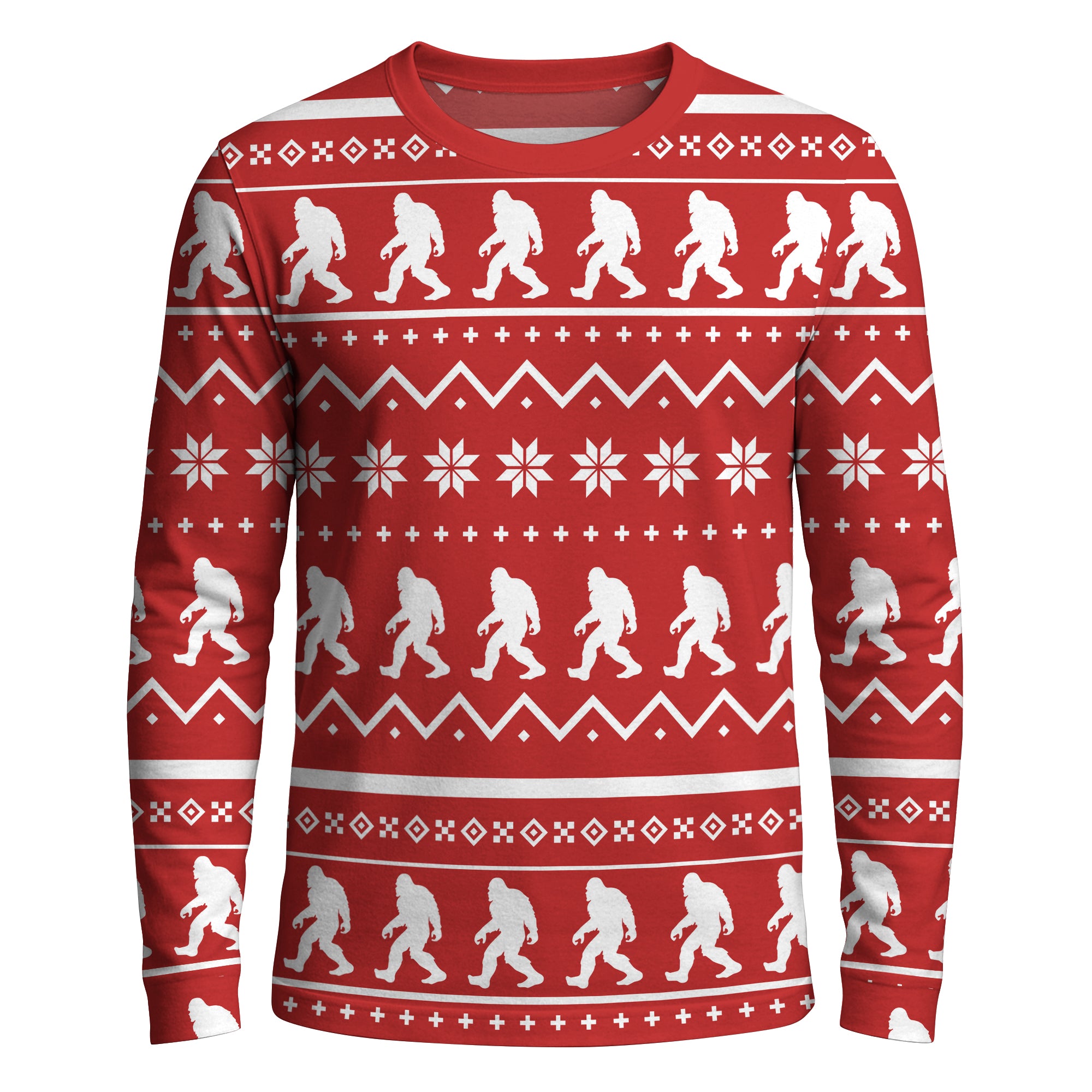Sasquatch Holiday Hike - Long Sleeve T-shirt