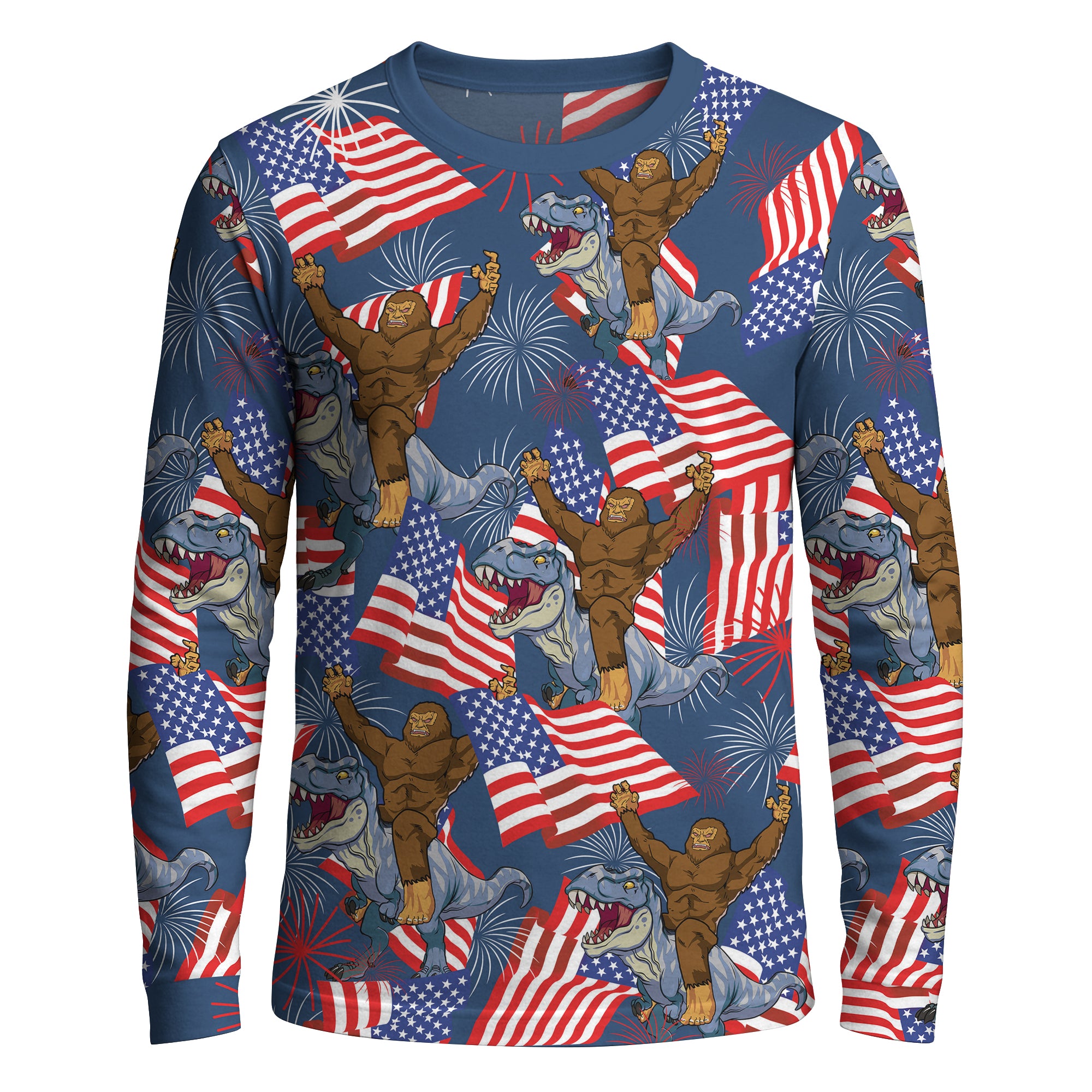 Cryptid & Cretaceous Crew - Long Sleeve T-shirt