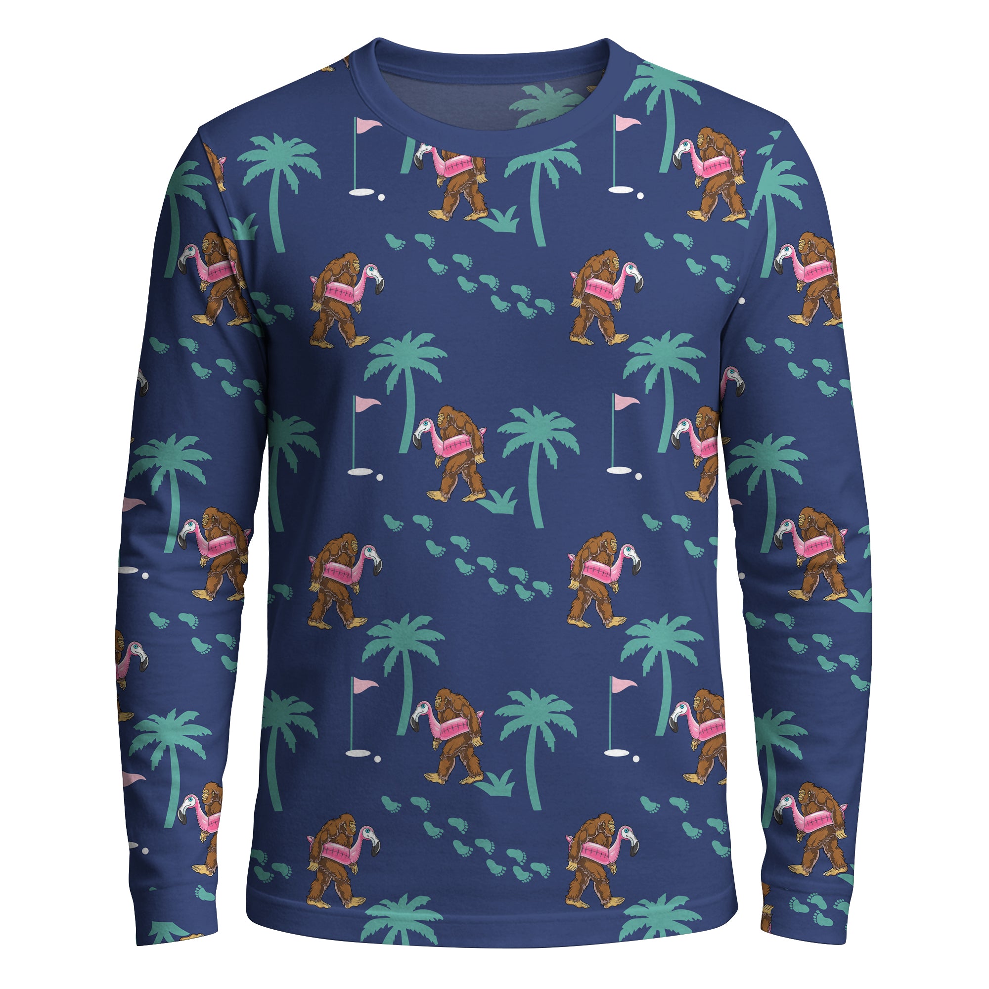 Bigfoot Tee Time - Long Sleeve T-shirt
