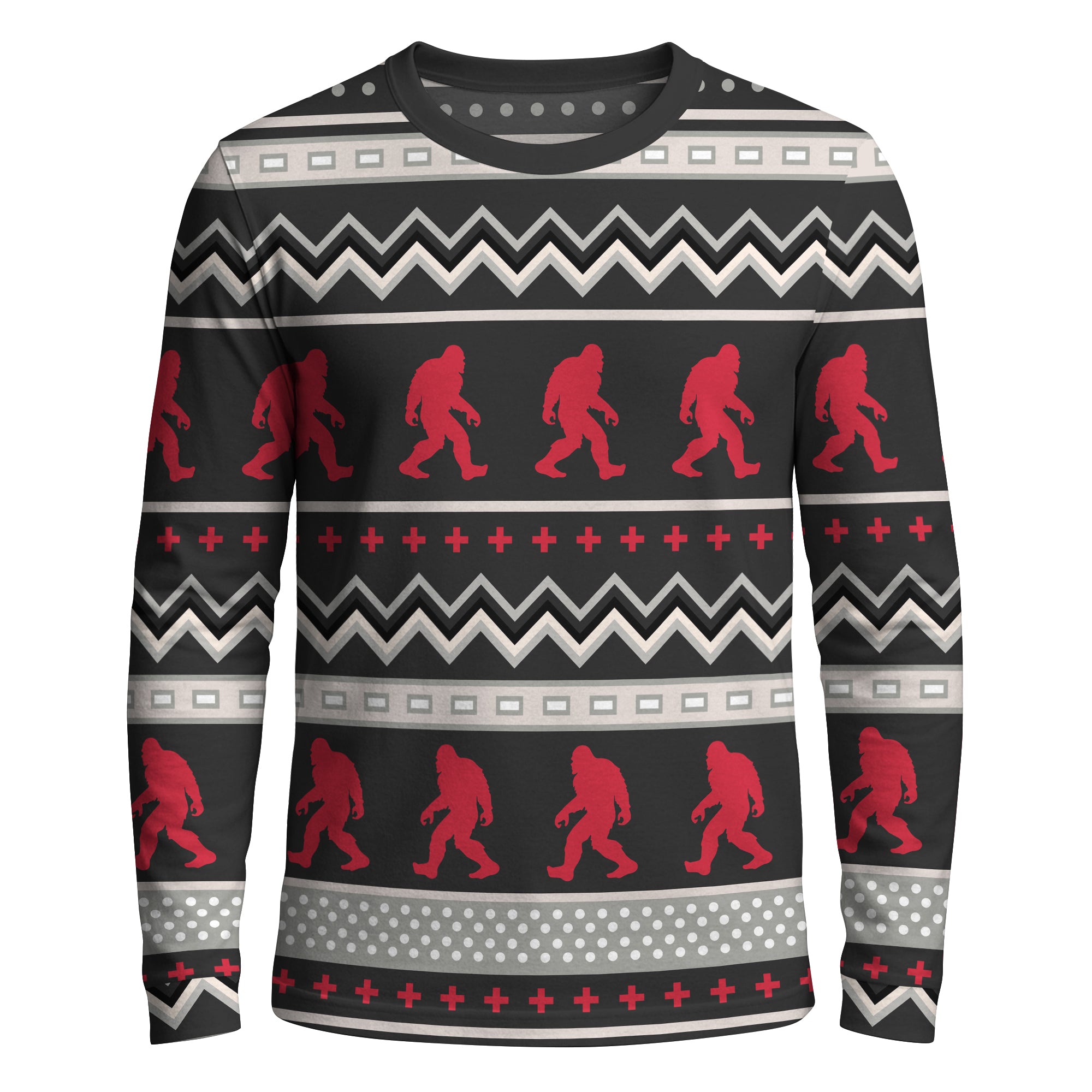 Sasquatch Holiday Cozy - Long Sleeve T-shirt