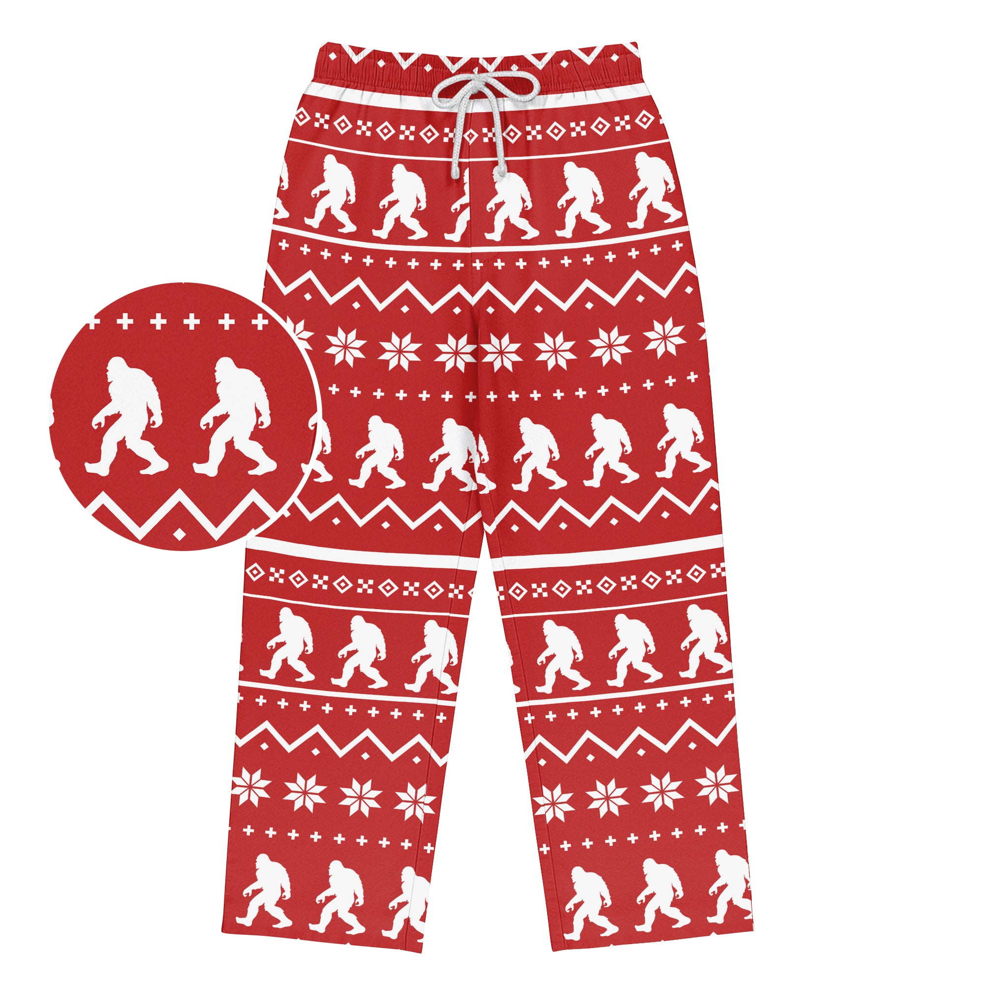Sasquatch Holiday Hike - Unisex Pajama Pant