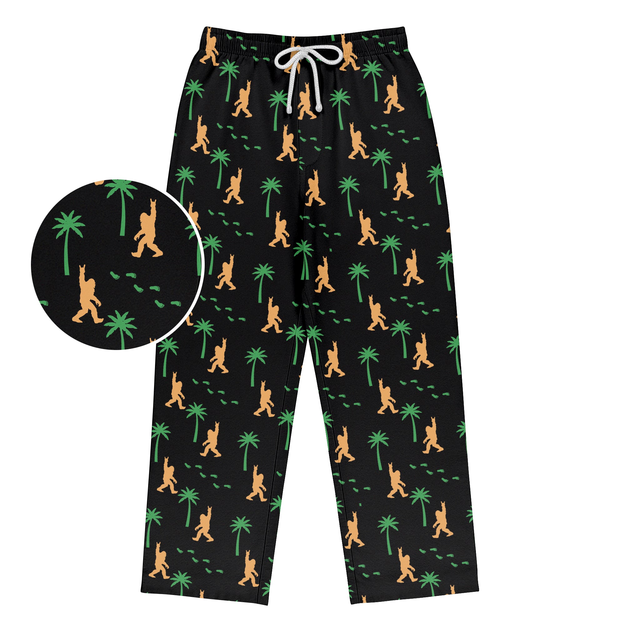Sasquatch Rocks Out - Unisex Pajama Pant