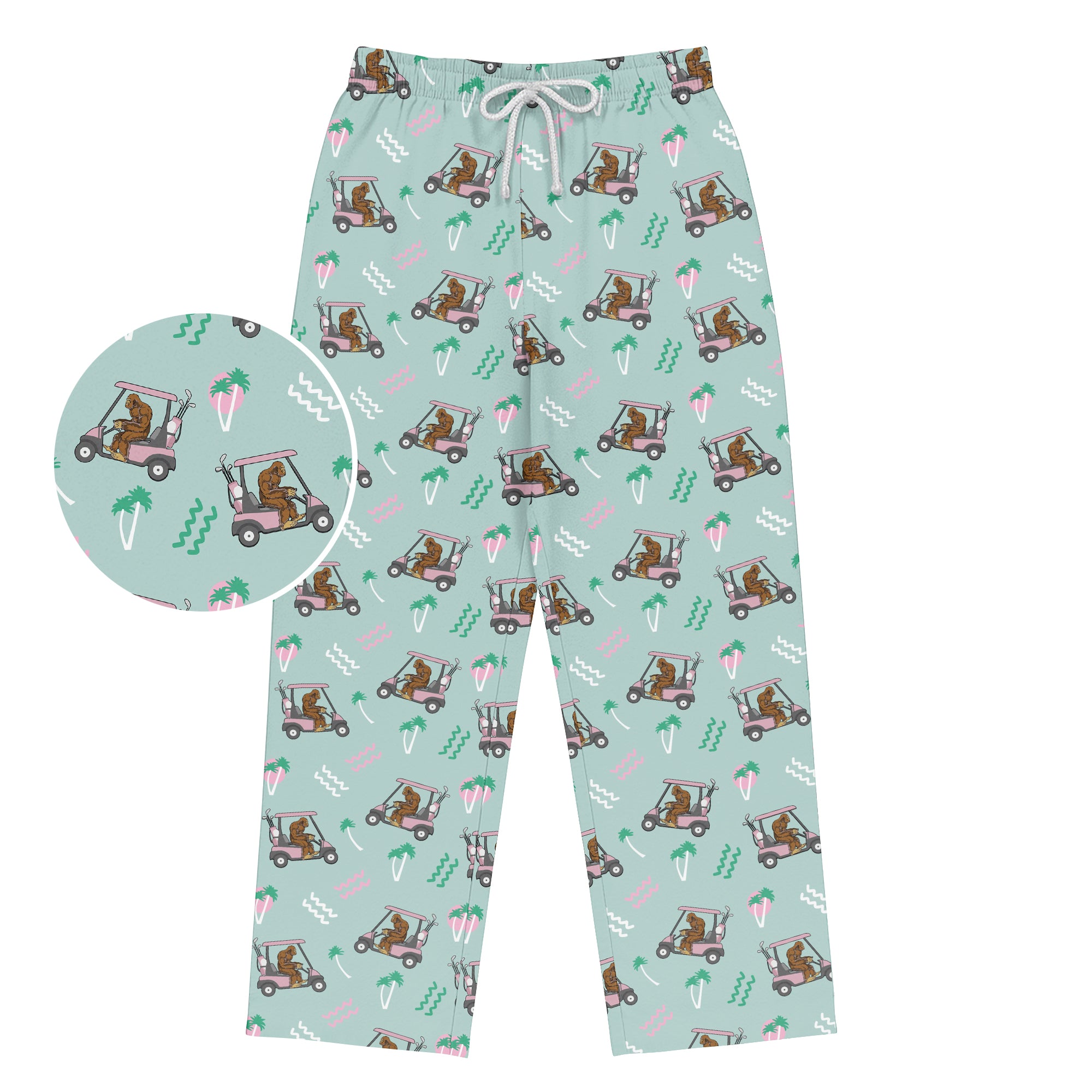Cart Before Sasquatch - Unisex Pajama Pant
