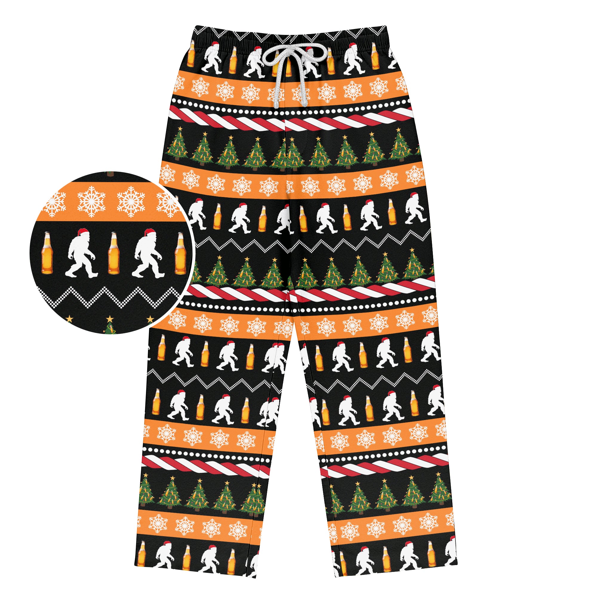 Bigfoot Holiday Tux - Men's Pajama Pant