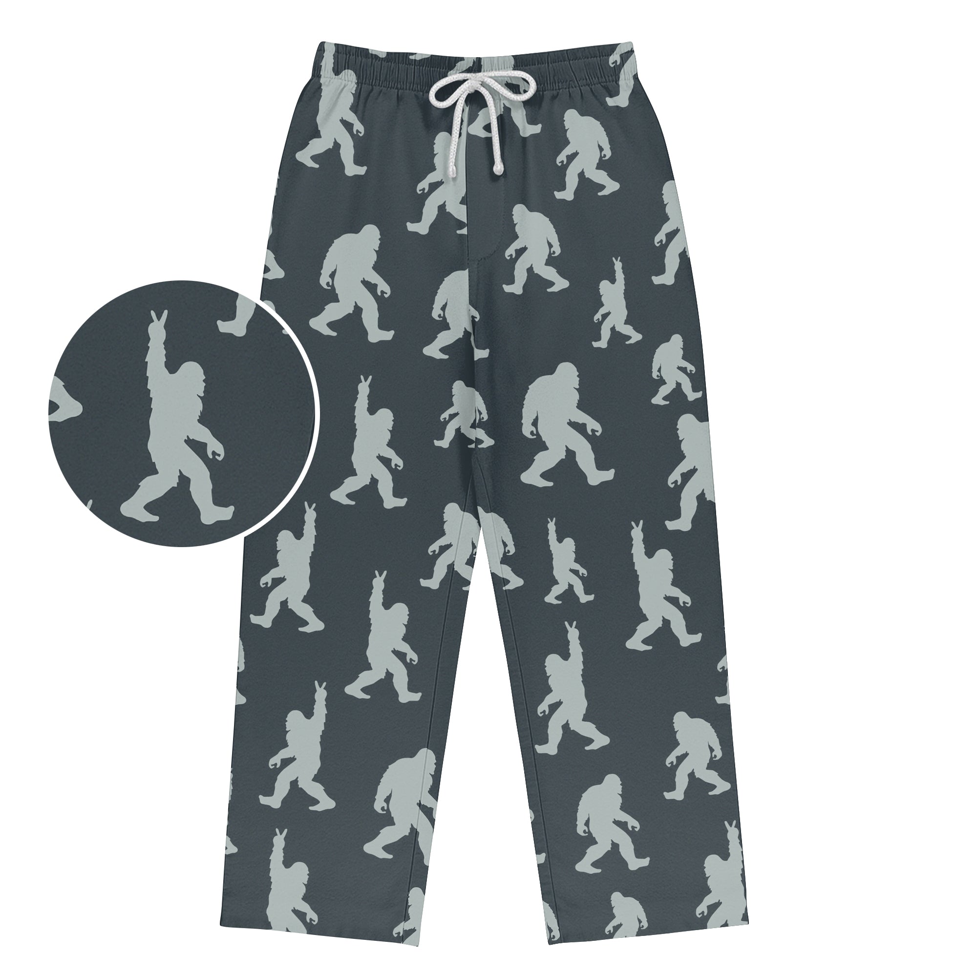 Bigfoot Peace Out - Unisex Pajama Pant