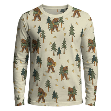 Sasquatch Foraging Trip - Long Sleeve T-shirt