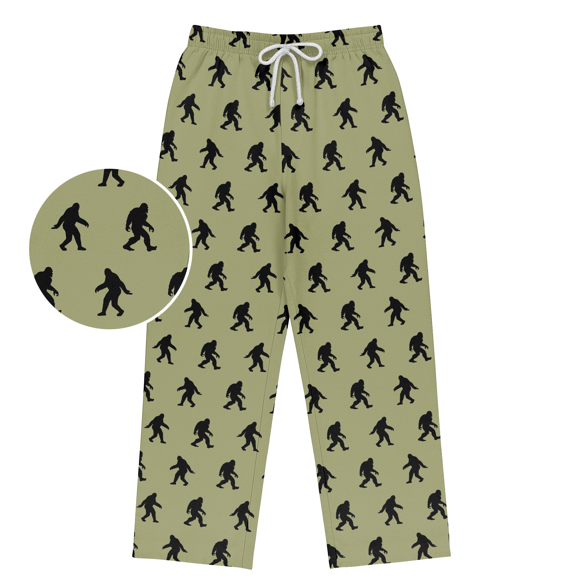 Sasquatch Footprint Trail - Unisex Pajama Pant