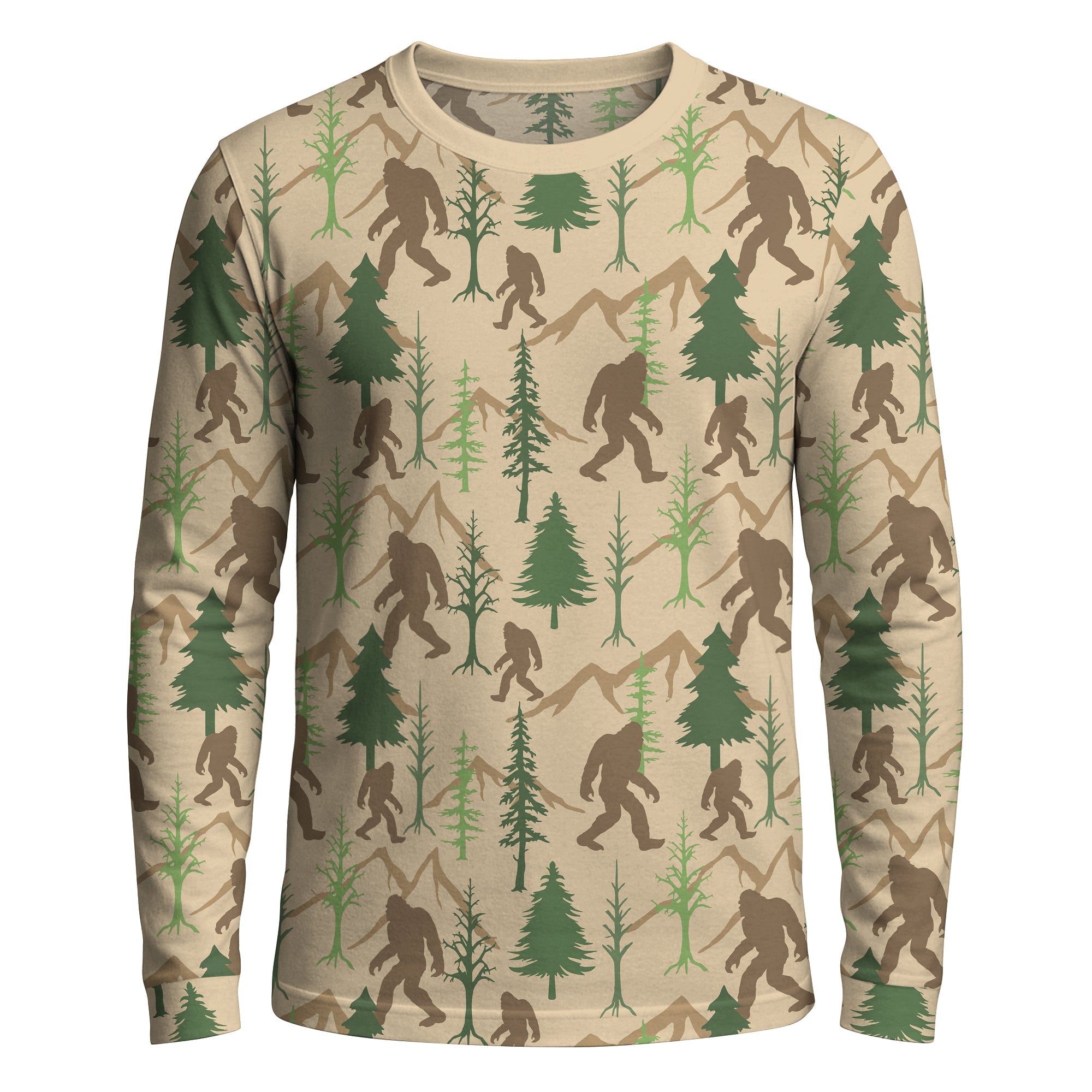 Into The Squatch Woods - Long Sleeve T-shirt