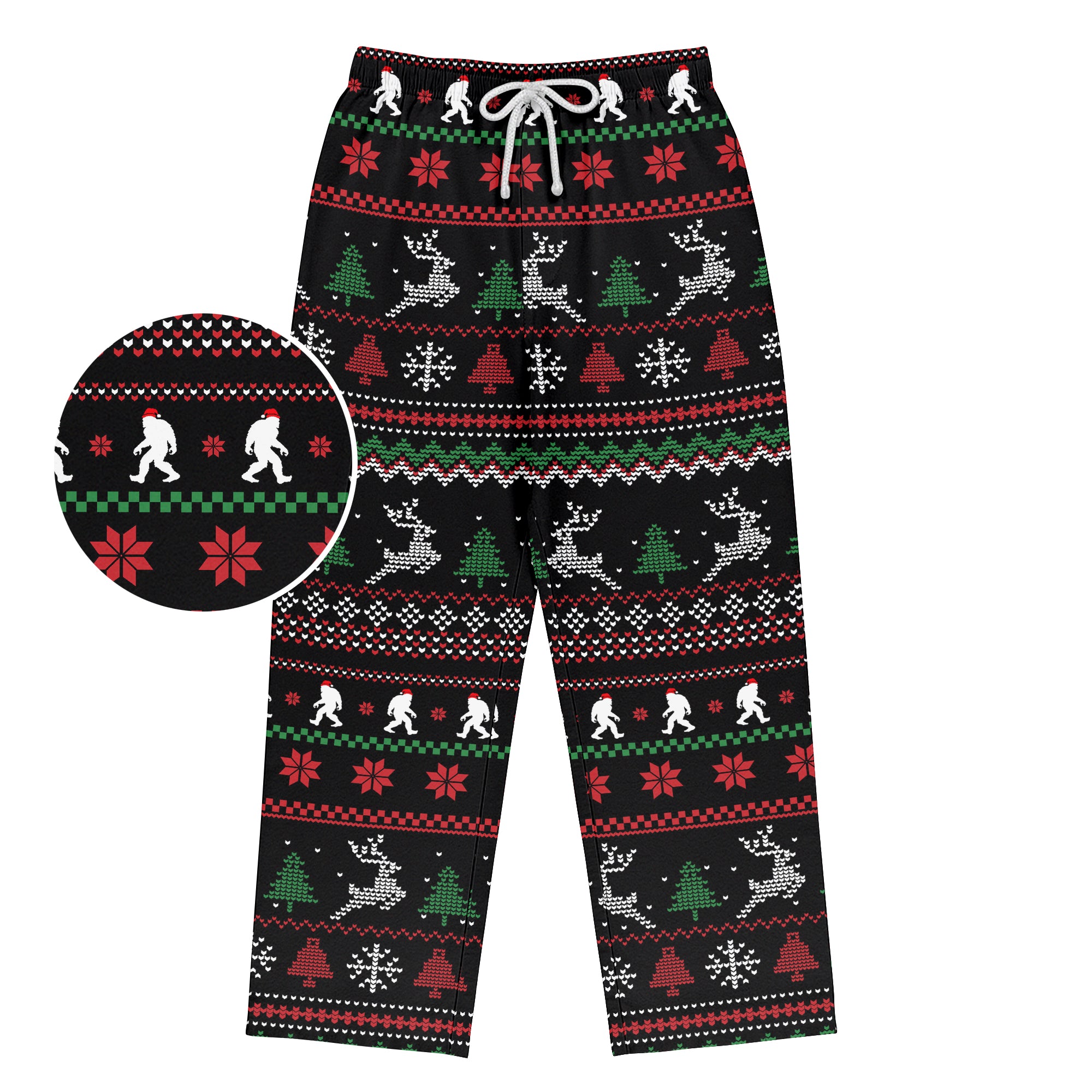 Festive Footprints - Men's Pajama Pant