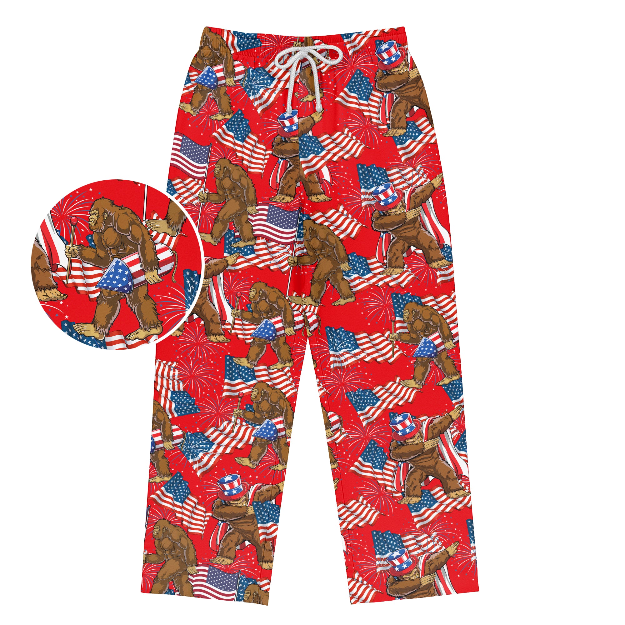 Sasquatch Dabs Freedom - Unisex Pajama Pant