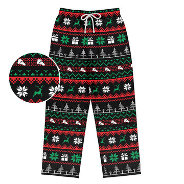 Squatchmas Abduction - Men's Pajama Pant