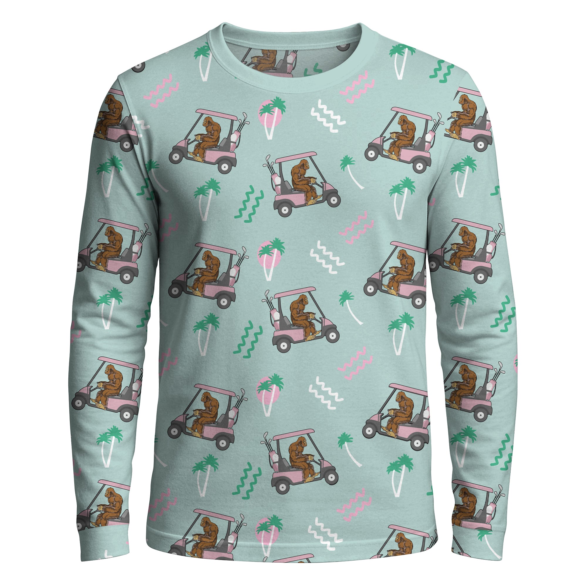 Cart Before Sasquatch - Long Sleeve T-shirt