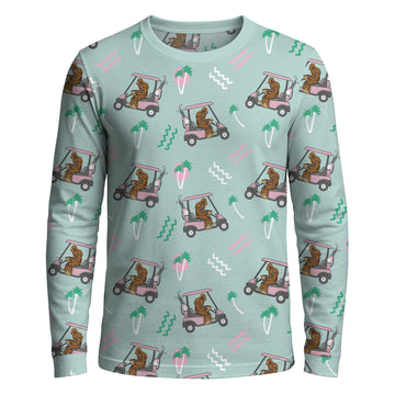 Cart Before Sasquatch - Long Sleeve T-shirt
