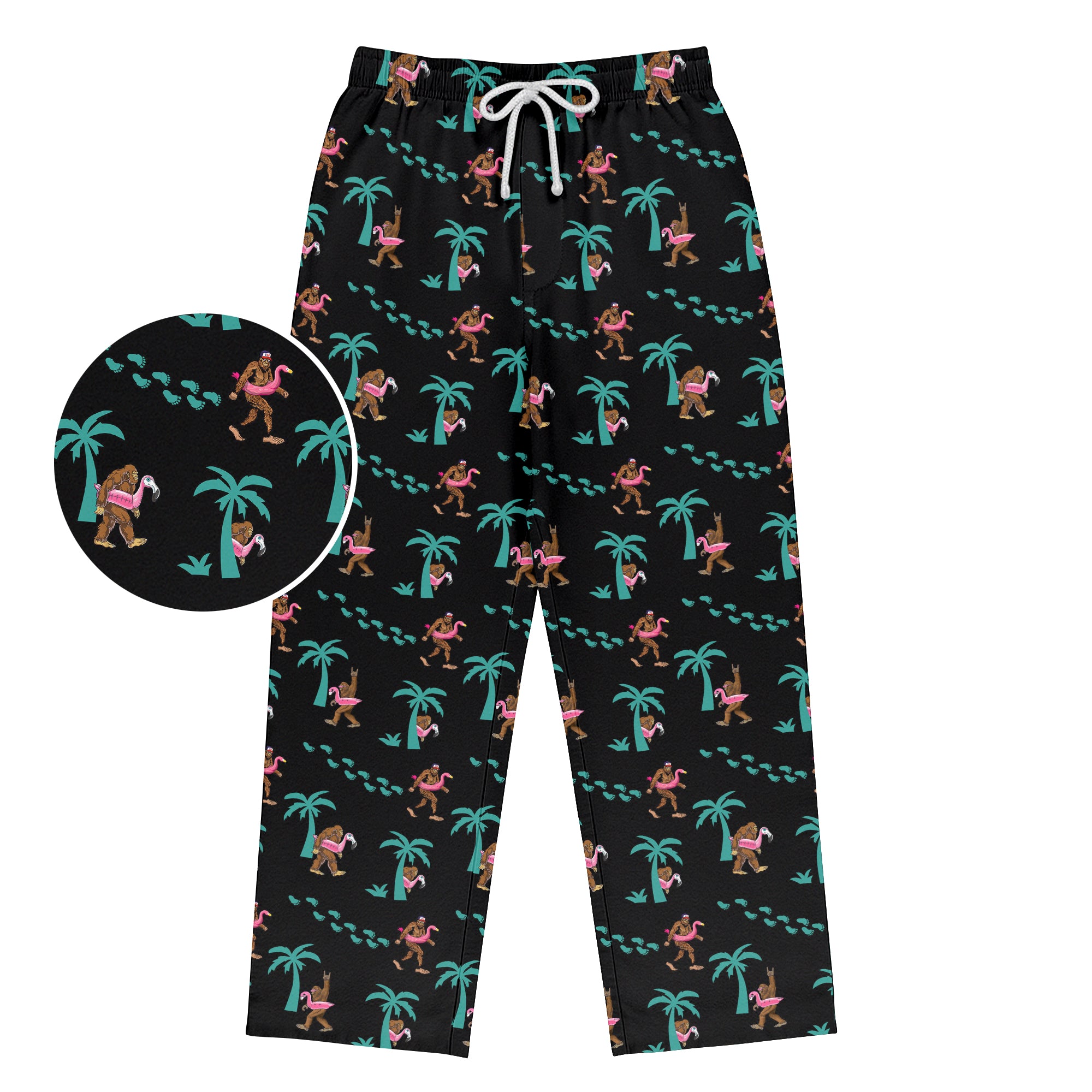 Tropical Party Squatch - Unisex Pajama Pant