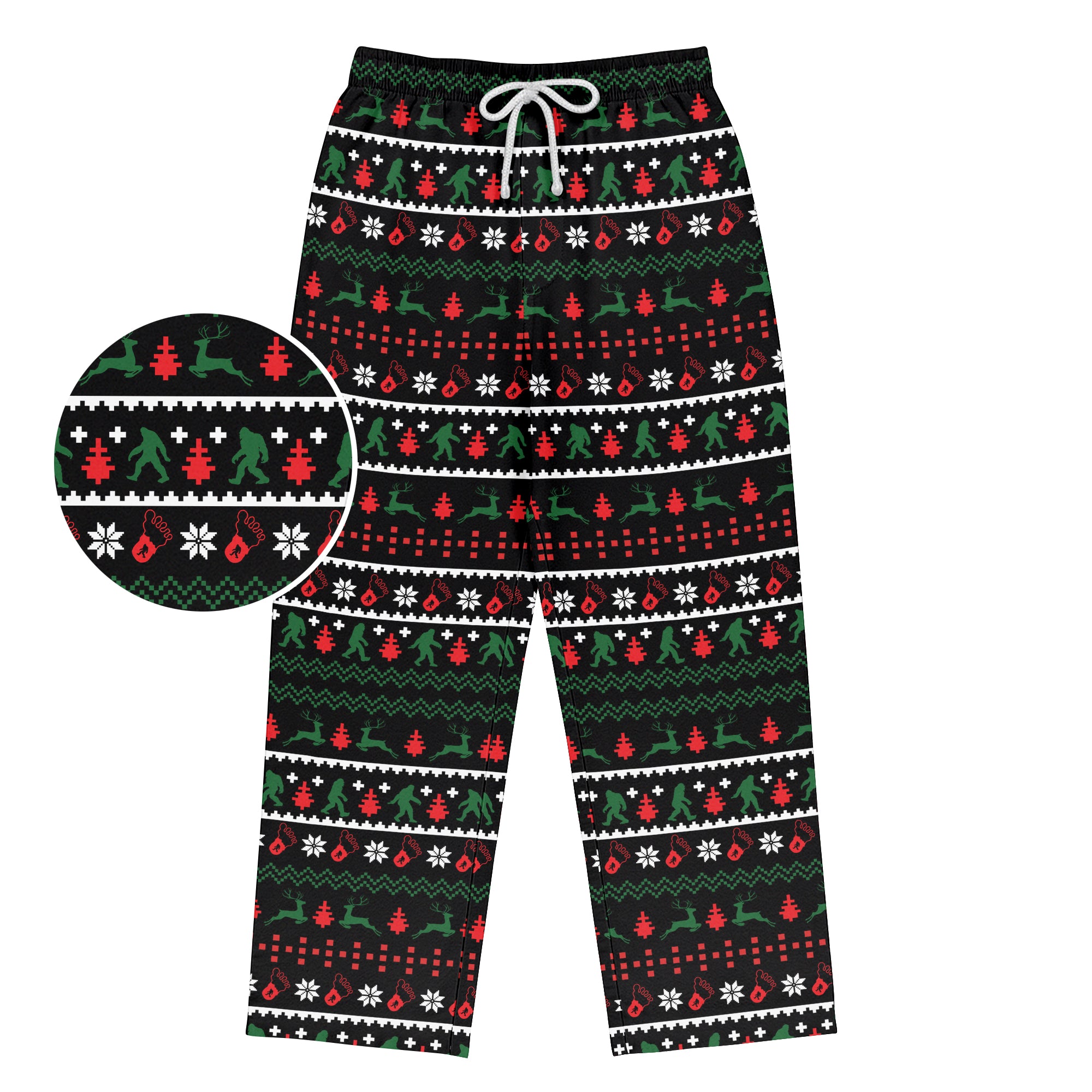 Santa Squatch Belief - Men's Pajama Pant