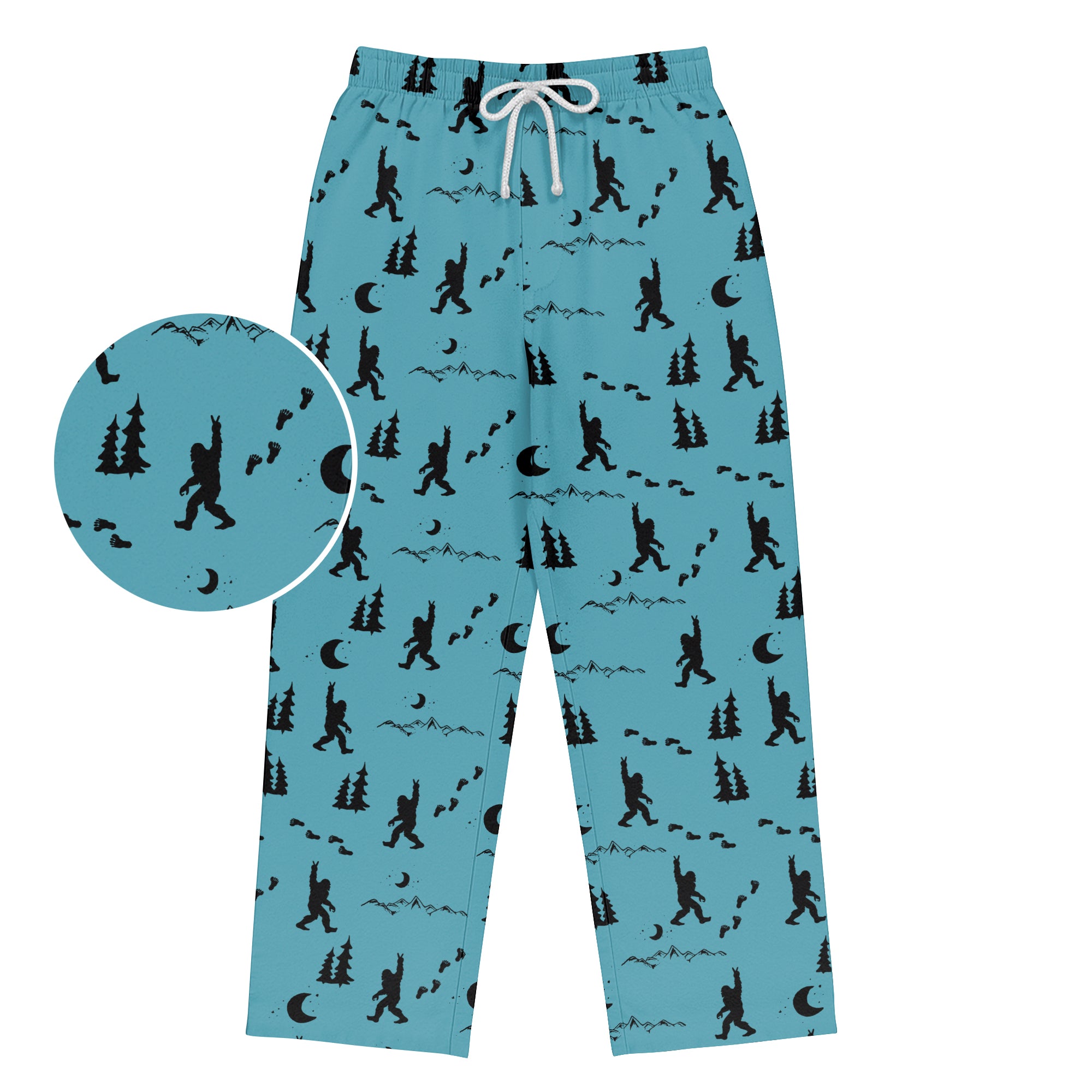 Teal Cryptid Rager - Unisex Pajama Pant
