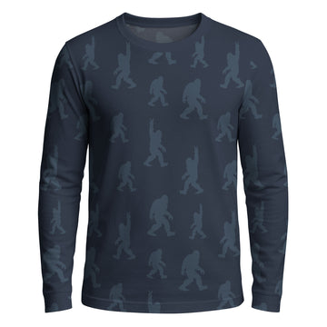 Midnight Bigfoot Madness - Long Sleeve T-shirt