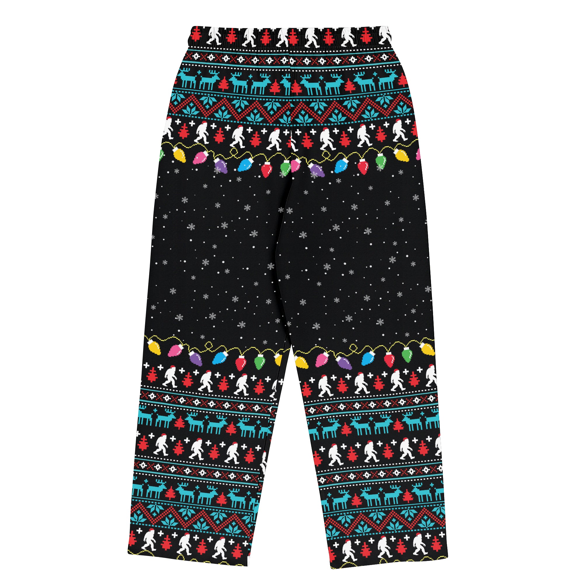 Squatch Alien Christmas - Men's Pajama Pant
