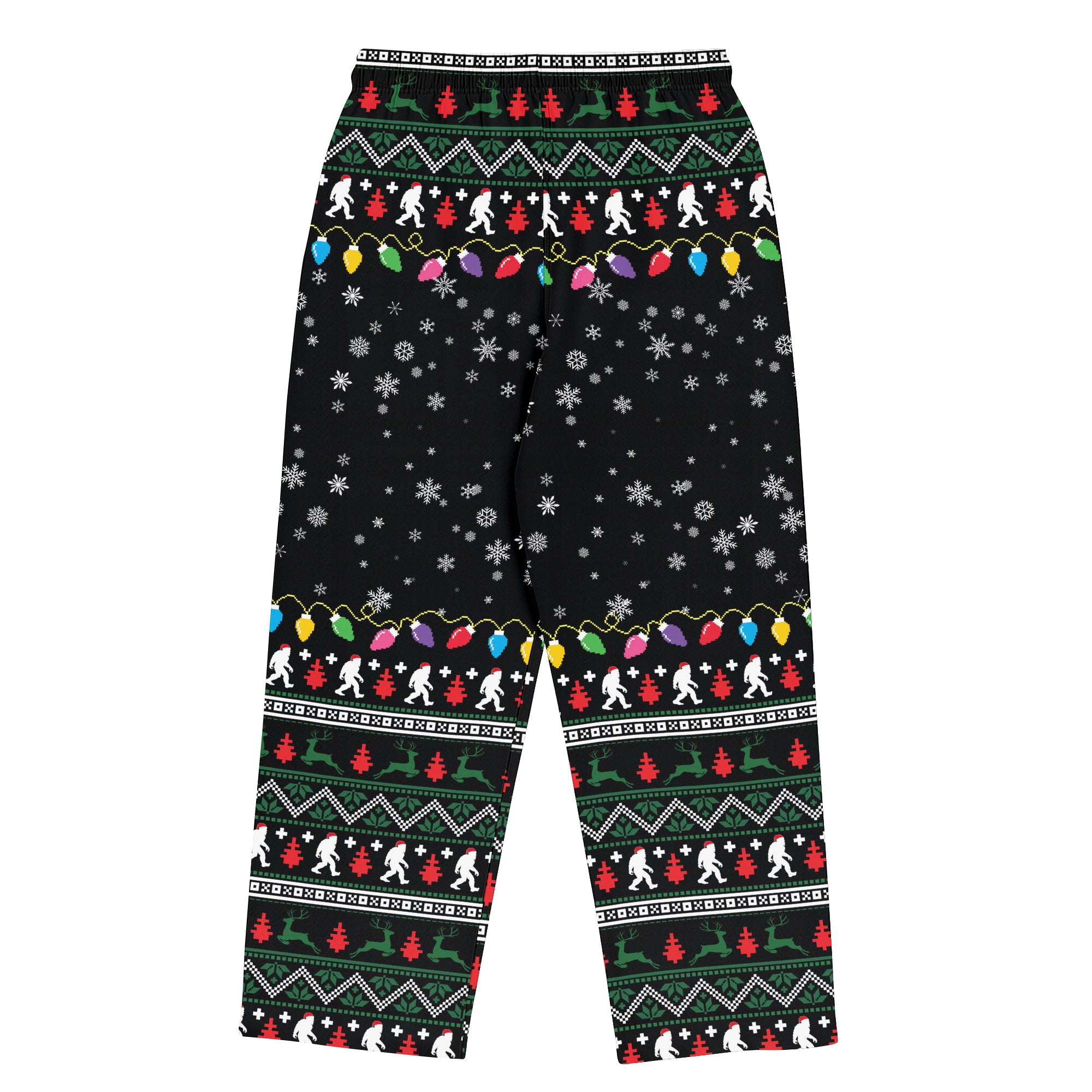 Cosmic Christmas Squatch - Men's Pajama Pant
