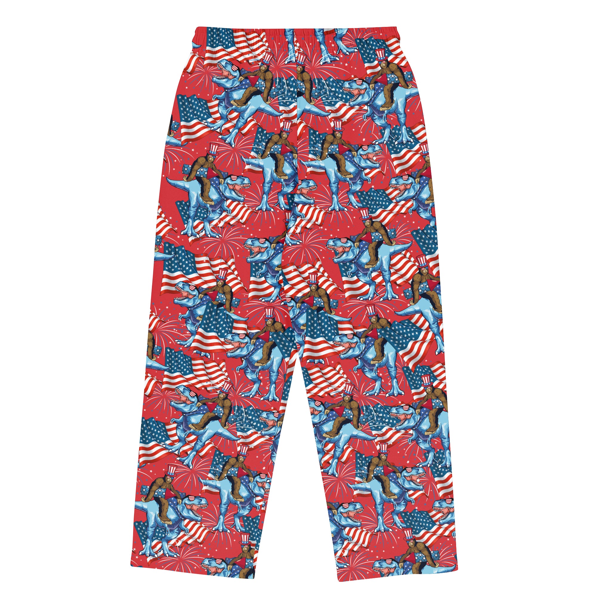 Rex's Patriotic Squatch - Unisex Pajama Pant